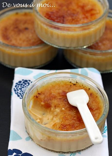 Crème Brûlée à la Confiture de Lait Crème Brûlée à la Confiture de Lait