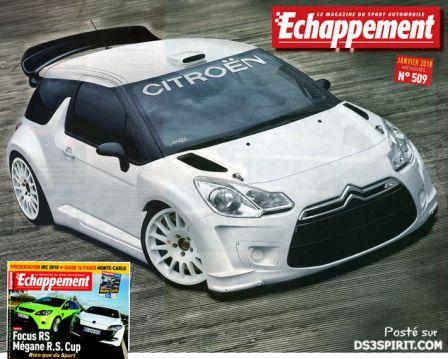 nouvelle citroen ds3 wrc, janv. 2010 nouvelle citroen ds3 wrc