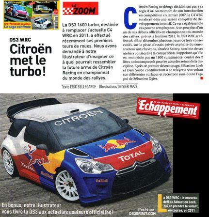 citroen ds3 wrc, janv. 2010 citroen ds3 wrc