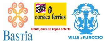 La Corsica Ferries aide les restos du coeur..