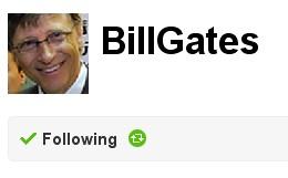 Bill Gates sur Twitter