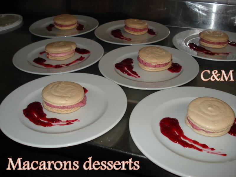 Macarons desserts
