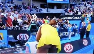 Serena Williams en string à l'open d'Australie