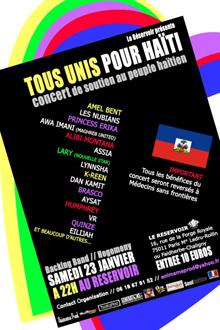 HAITI Concert Tous Unis pour Haïti
