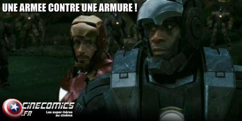 Iron Man et la War Machine face aux Iron Drones ?