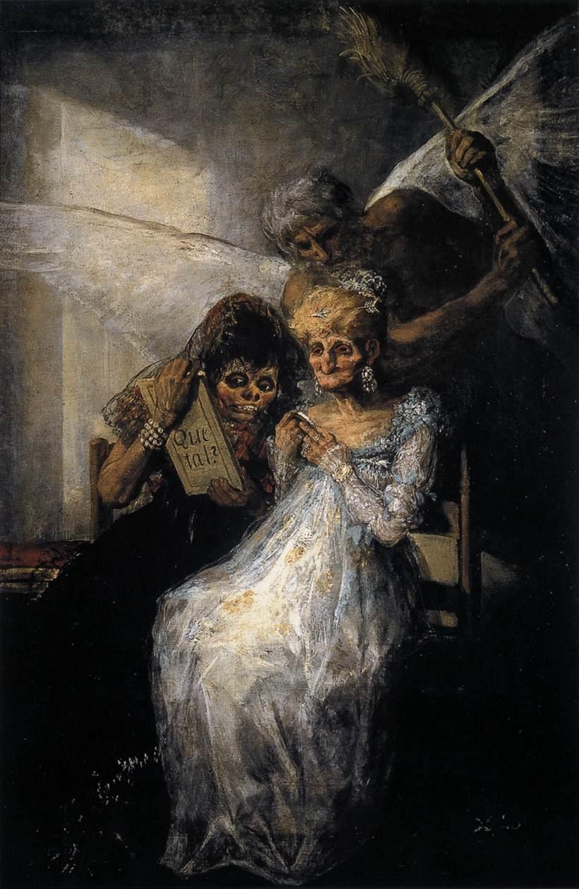 Goya - Les Vieilles ou le Temps, 1808-1812