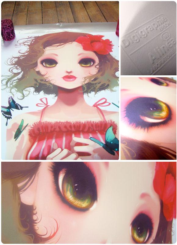 La collectionneuse (limited edition) -titre classe- digigraphie_collec1