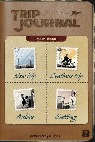 [Application IPA] Exclusivité : Trip Journal 3.2