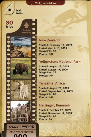 [Application IPA] Exclusivité : Trip Journal 3.2