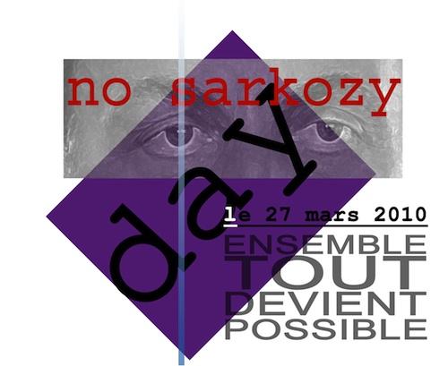 Journée sans sarkozy visuel no sarkozy day - par SaT