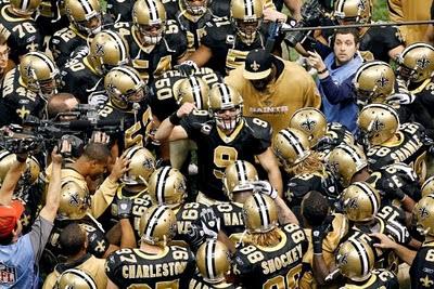 Sautons aux conclusions: Les Saints remercient Brett Favre...