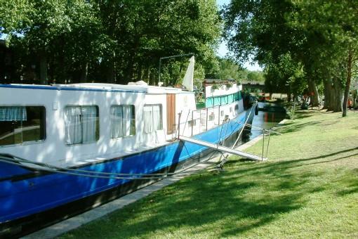 Péniche sur le Canal du Midi