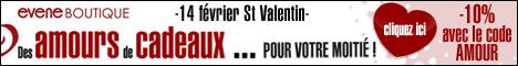 Concours : avec Planetkdo et Evene Boutique, gagnez des mots doux pour la Saint Valentin ! pub