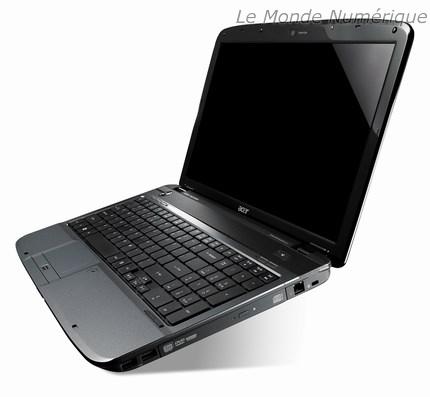 Nouvel ordinateur portable 3D Acer, l’Aspire 5740DG