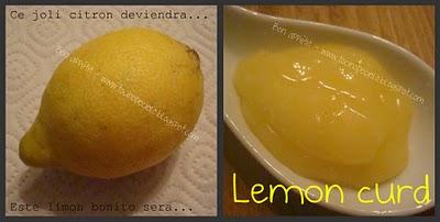 Lemon curd Thermomix (pâte à tartiner au citron - crema para untar con limones)