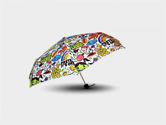 Parapluie Psychedelic Apples of Death - 29 € - Dandy Frog Parapluie Psychedelic Apples of Death - 29 € - Dandy Frog