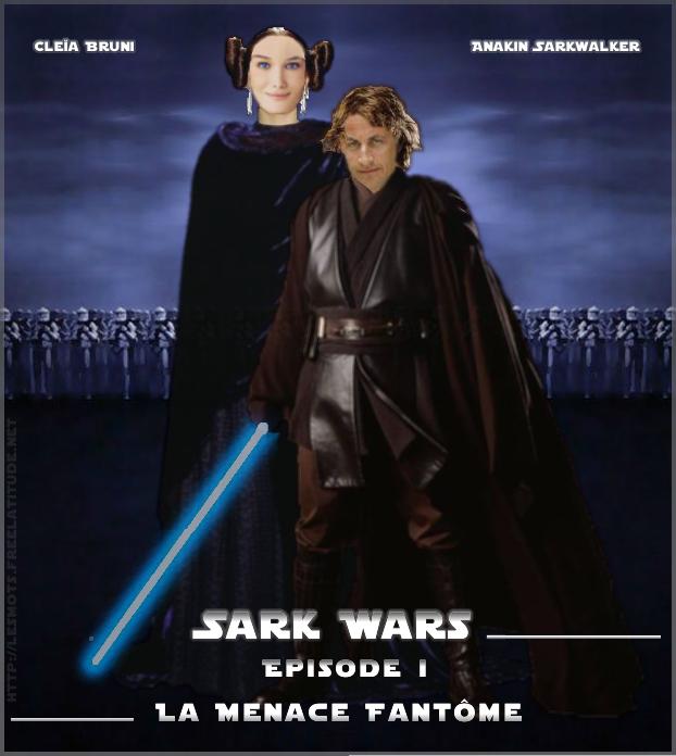 Sarkozy l'enchanteur SARK VADOR : sarkozy est anakin sarkwalker dans ... Sark Wars