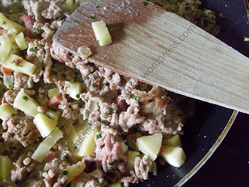 Mijoté de viande hachée aux panais / Minced meat and parsnip simmer