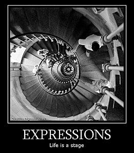 Expressions escaliers geraldine Joigneault