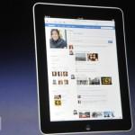 iPad par exemple sur le réseau Facebook