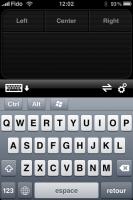 Logitech TouchMouse sur iPhone Logitech TouchMouse sur iPhone