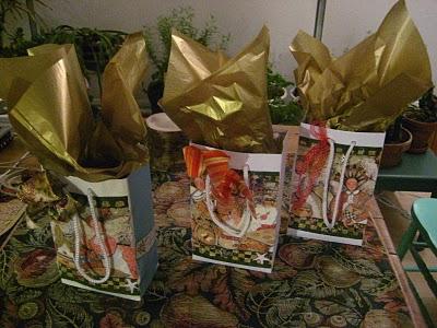 Mes sacs gourmands de Noël 2009
