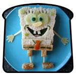 Le sandwich qui vous veut du bien ! Spongebob Square Pants