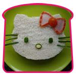 Le sandwich qui vous veut du bien ! Hello Kitty