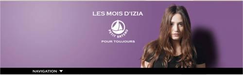 Site_Izia_Petit_Bateau Experience social media marketing