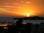 Coucher de soleil depuis l'auberge de jeunesse de Nouméa Lettres de Nouvelle-Calédonie : mon abécédaire