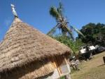 Case traditionnelle, chez la famille Apikaoua à l'île des Pins Lettres de Nouvelle-Calédonie : mon abécédaire