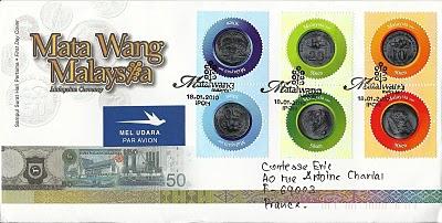 Pièces de monnaie malaisiennes