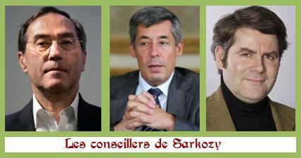 conseillers-sarkozy L’Elysée ou la Marmite Infernale.