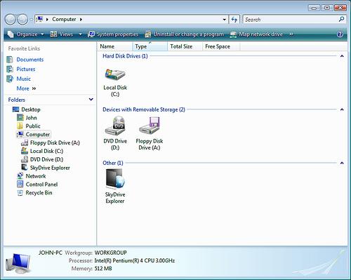 64 Bits : Shell Extensions skydriveEXP