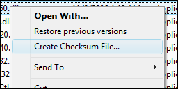 64 Bits : Shell Extensions Screenshot: HashSave2_Aero.png