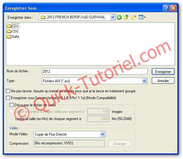 Assembler_Video_6 #152 Assembler 2 vidéos avec VirtualDubMod.