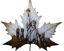 Sculpture sur feuilles d'arbres Sculpture sur feuilles d'arbres
