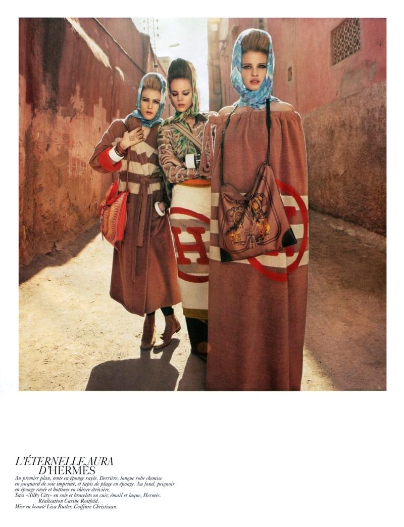 Vogue février 2010 : Spécial collections ! Une série...