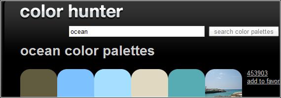 color-hunter 7 Merveilleux Outils pour choisir ses Couleurs