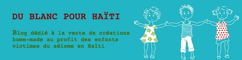 Du blanc pour Haïti