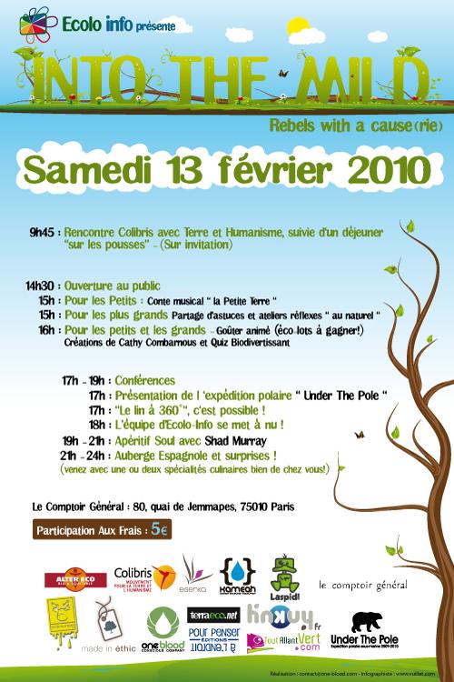 Le 13 Février: un programme Wild pour une journée Mild! Le 13 Février: un programme Wild pour une journée Mild!