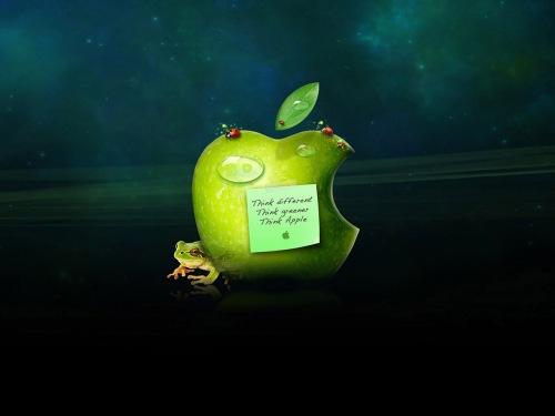 Think different Apple WallFizz Think different Apple WallFizz