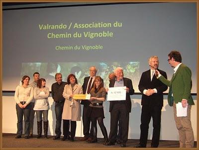 Le Chemin du Vignoble primé Le Chemin du Vignoble primé