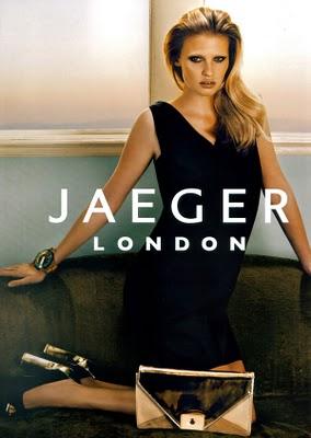 ஜ La première photo en avant première de Lara Stone pour la marque Jaeger London ஜ