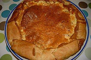 Tarte poireaux/lardons poireaux-lardons
