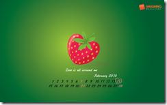 image image thumb Fonds d’écrans calendrier de Février