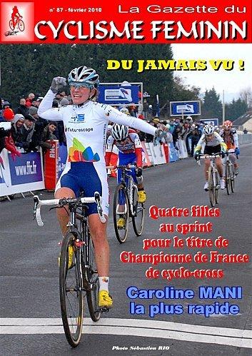 Gazette Cyclisme Féminin N°87 (février 2010) jamais