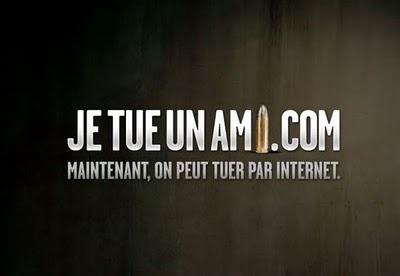 Tuer un ami par le net. Tuer un ami par le net.