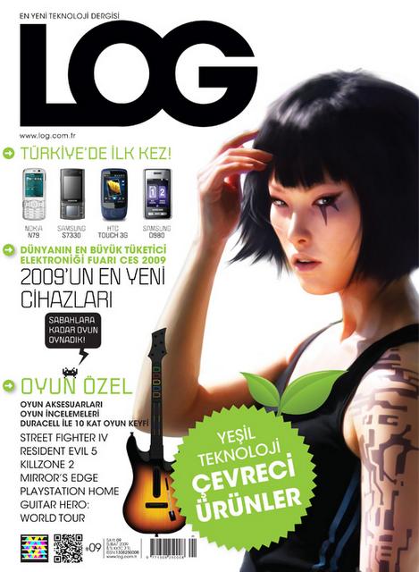 Microsoft Tag + QR Code in a turkish magazine