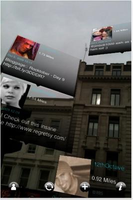 Twitter (on iPhone) + Augmented Reality = Acrossair Twitter (on iPhone) + Augmented Reality = Acrossair